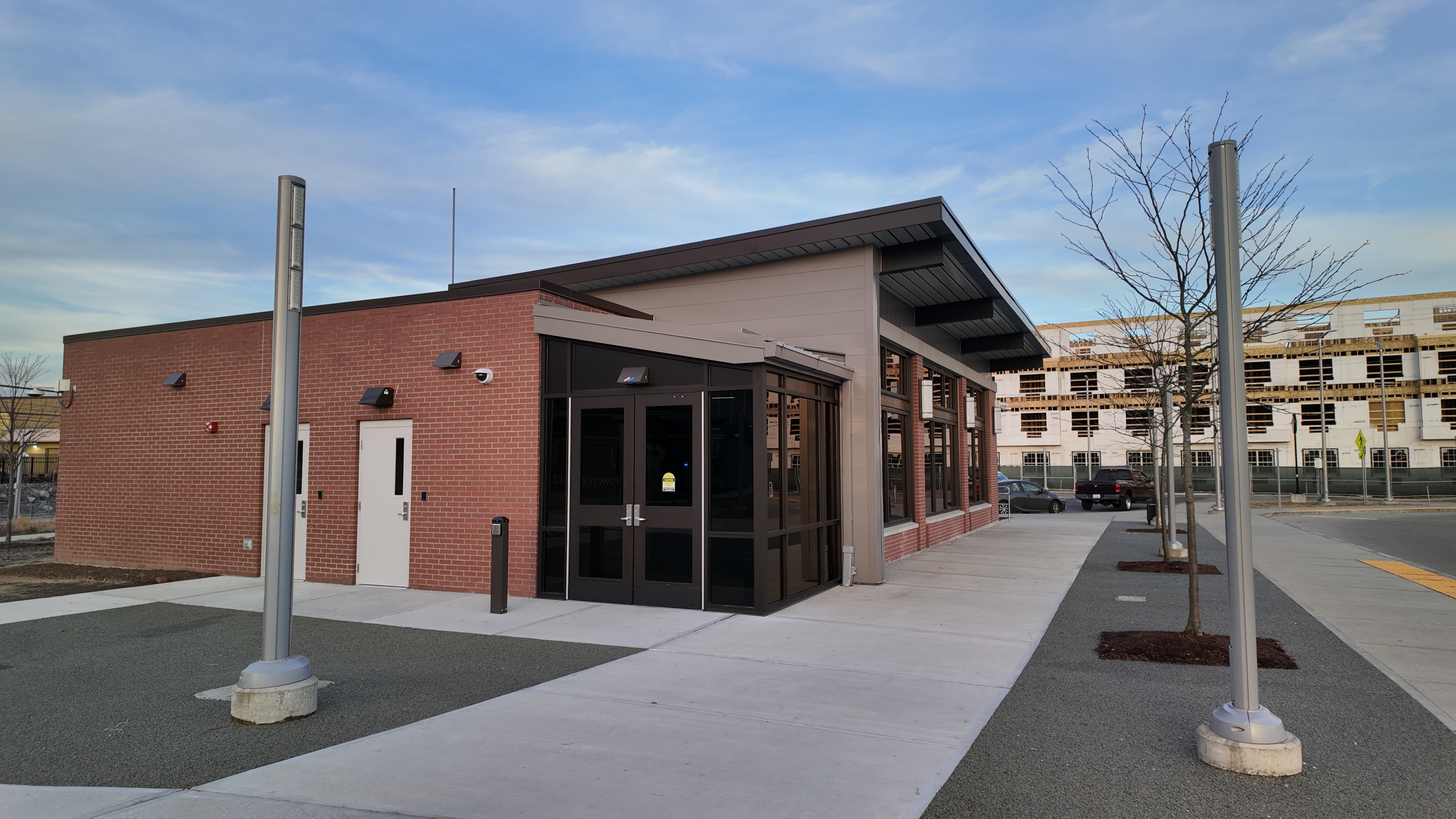 Exterior of PCF building