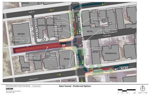 Plan view east image